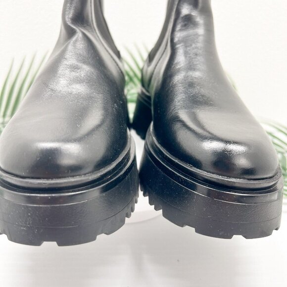 All Saints Black Ankle Boots - Picture 4 of 10